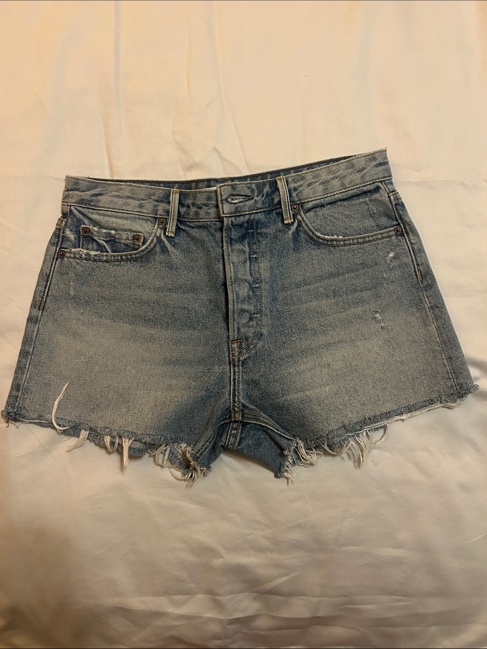 GRLFRND Jean shorts
